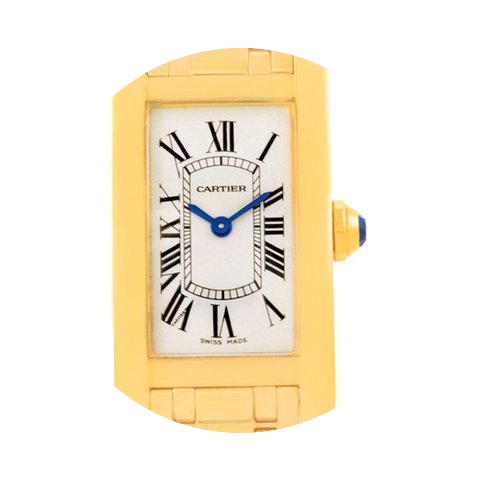 Cartier Tank Americaine 18k Yellow Gold ...