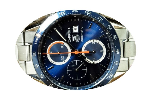TAG Heuer Carrera Chronograph Blue Dial ...