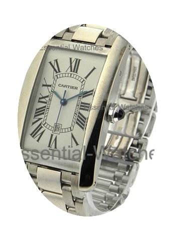 Cartier Tank Americaine White Gold Large...