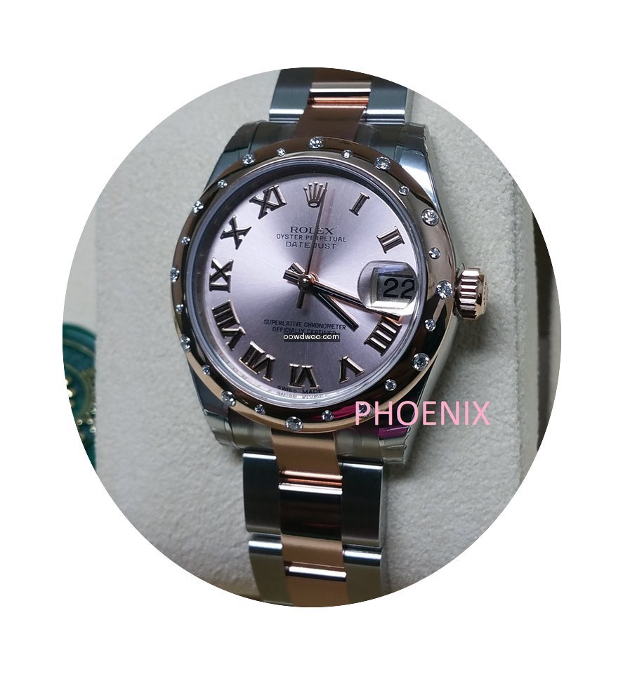 Rolex Datejust Pink Roman 178341...