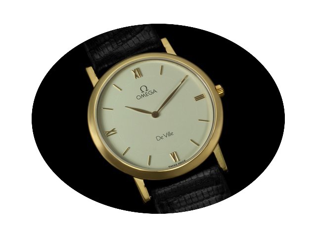 Omega De Ville Mens Midsize Dress Watch ...