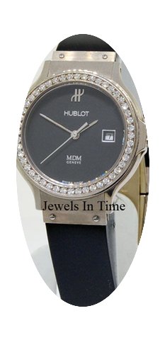 Hublot Ladies MDM Diamond Bezel & 18...