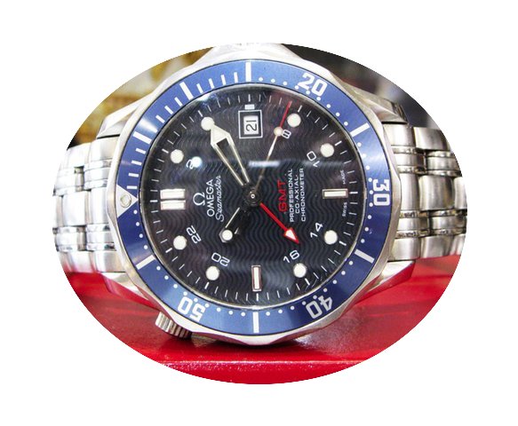 Omega Seamaster Gmt Blue Ref. 2535.80 Co...