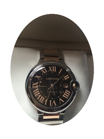 Cartier Ballon Bleu 42mm Steel and Rose ...