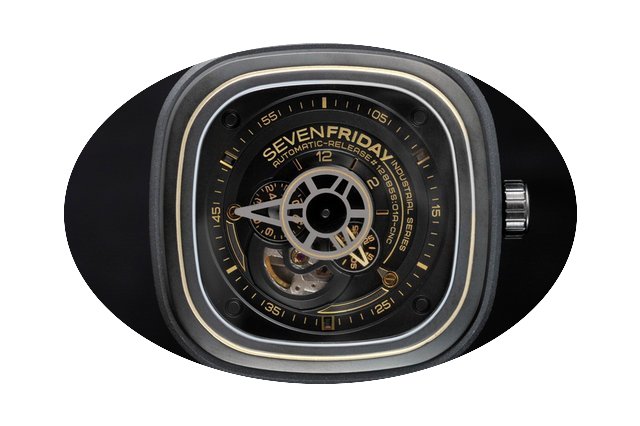 Sevenfriday P2/02 Black & Gold 47mm...