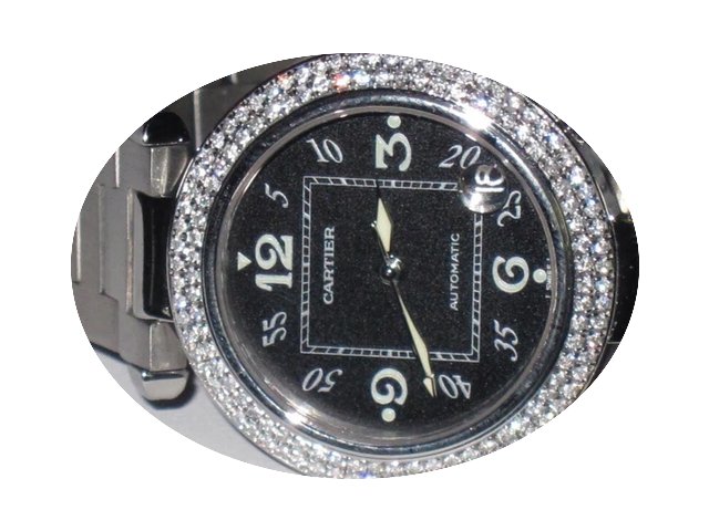 Cartier Pasha 36mm Automatic Diamonds...