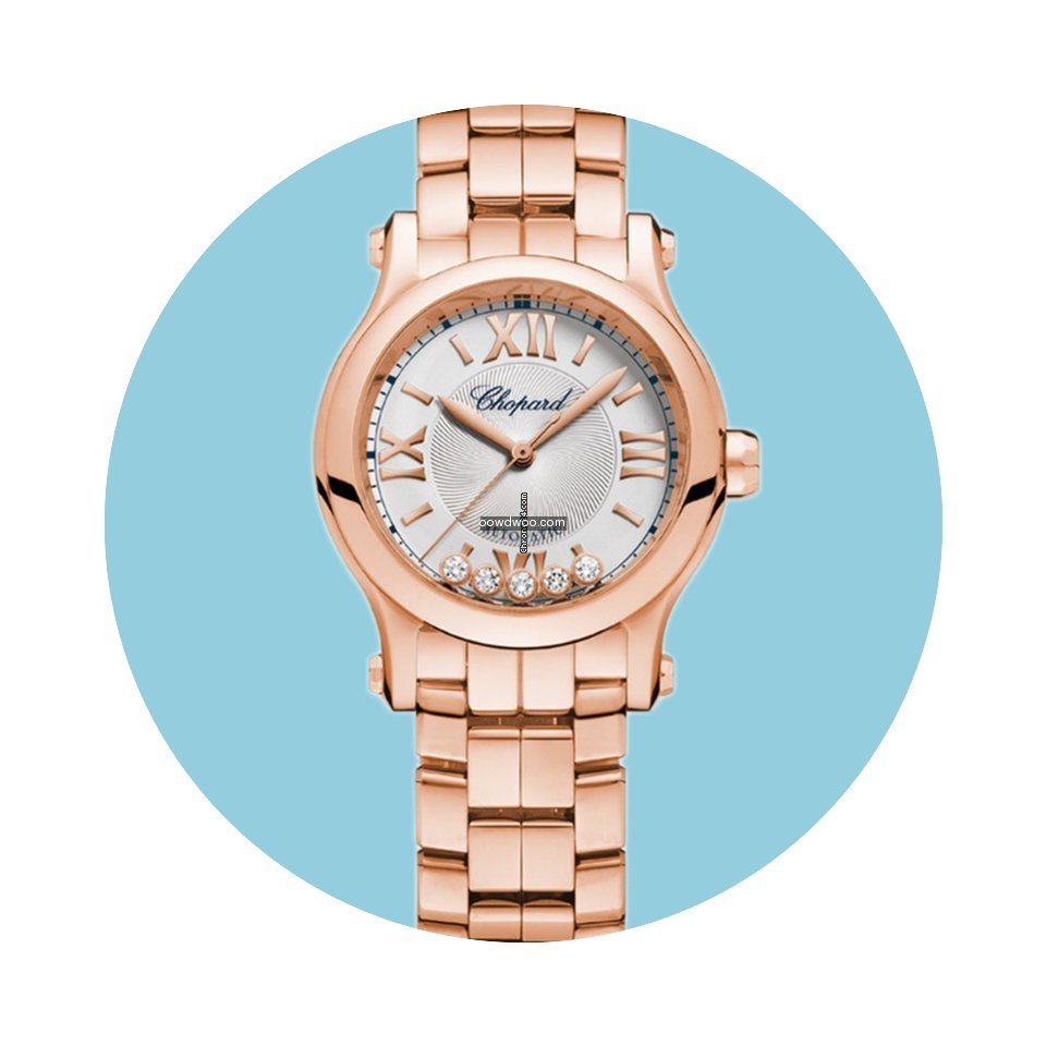 Chopard Happy Sport 30mm Automatik Rosé...