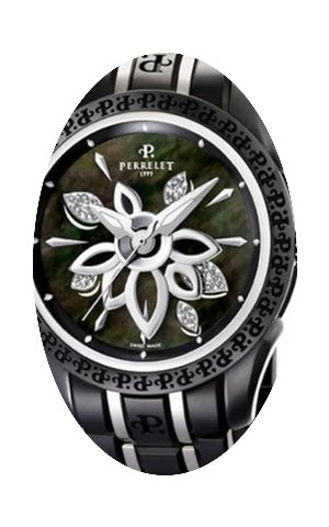 Perrelet Flower Diamond Ceramic Stainles...