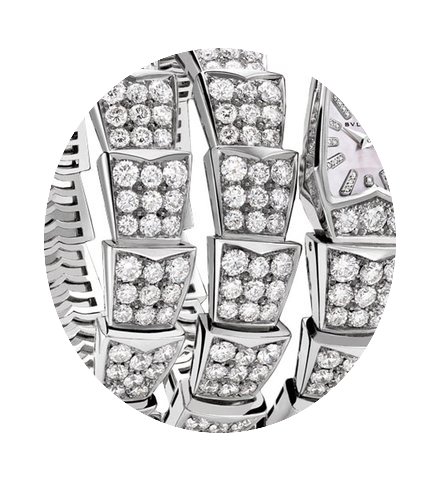 Bulgari Serpenti Jewelery Scaglie 26mm L...
