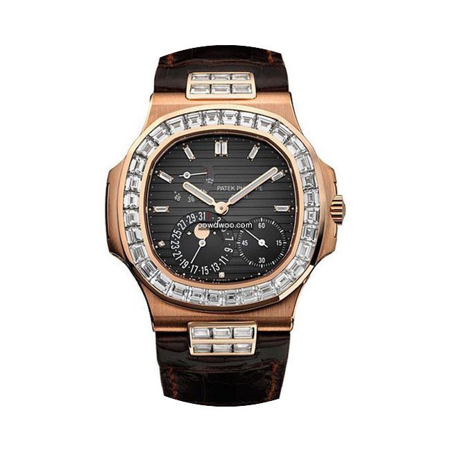 Patek Philippe Nautilus Rose Gold and Ba...