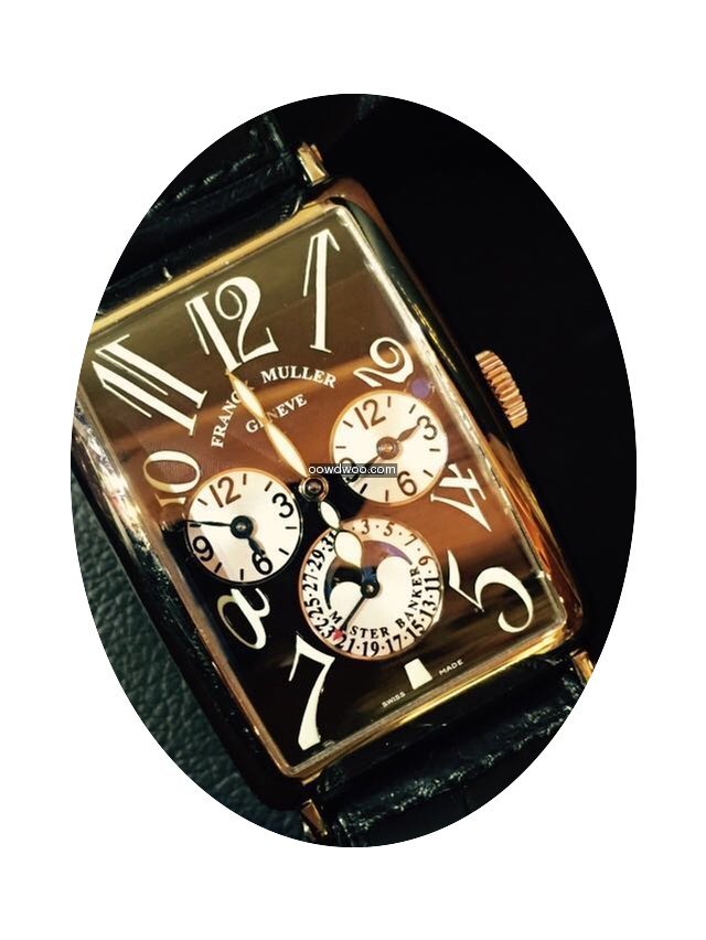 Franck Muller Long Island White Gold...