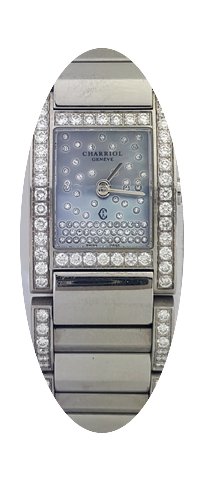 Charriol Megeve Stainless Steel Diamond ...