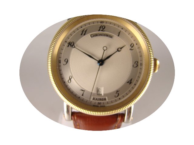 Chronoswiss Kairos CH 2822 Stahl Gold...