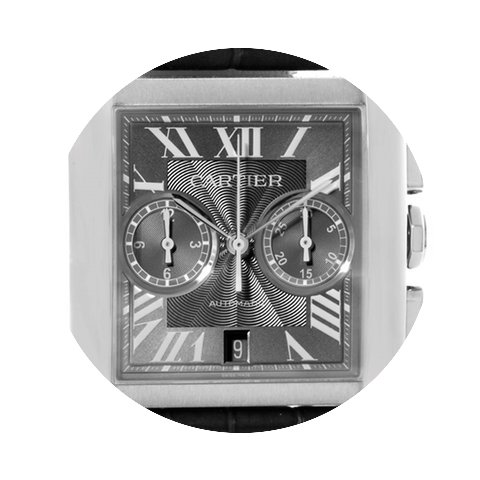 Cartier Tank Mc Automatic Grey Dial Mens...