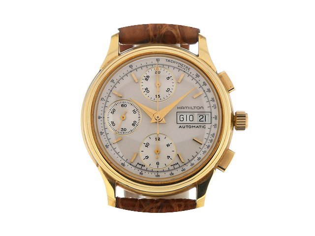 Hamilton Classic 38 Golden Chronograph...