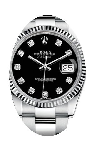Rolex New Style Datejust Stainless Steel...