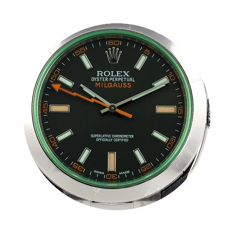 Rolex Milgauss Black Dial Green Glass 11...