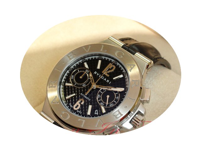 Bulgari BVLGARI DIAGONO STAINLESS STEEL ...
