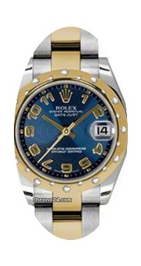 Rolex Datejust Ladies Midsize 178343-BLU...