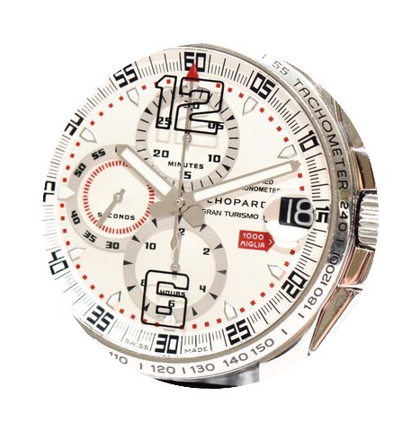 Chopard Gmt Stahl Uhr Box Papiere ref.13...