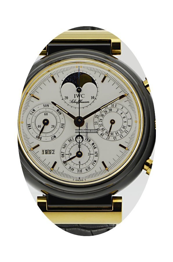 IWC Da Vinci Chronograph Perpetual Keram...