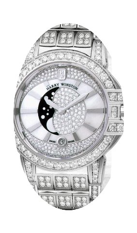 Harry Winston Ocean Lady Moon Phase 36mm...