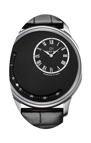 Jaquet-Droz Petite Heure Minute Date Ast...