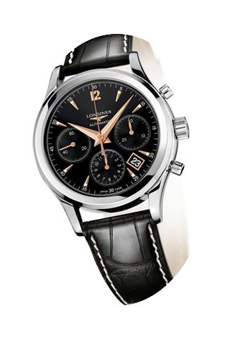 Longines Heritage Column Wheel Chronogra...