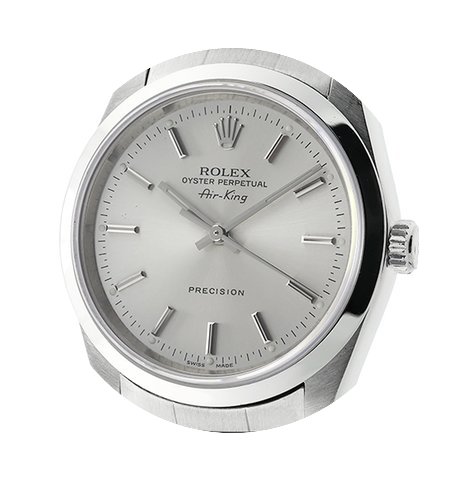 Rolex Air-King Precision 34mm Steel Smoo...