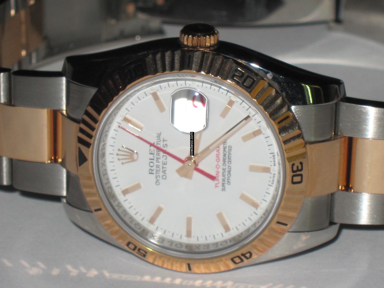 Rolex Datejust 36 MM 18K Rose Gold...