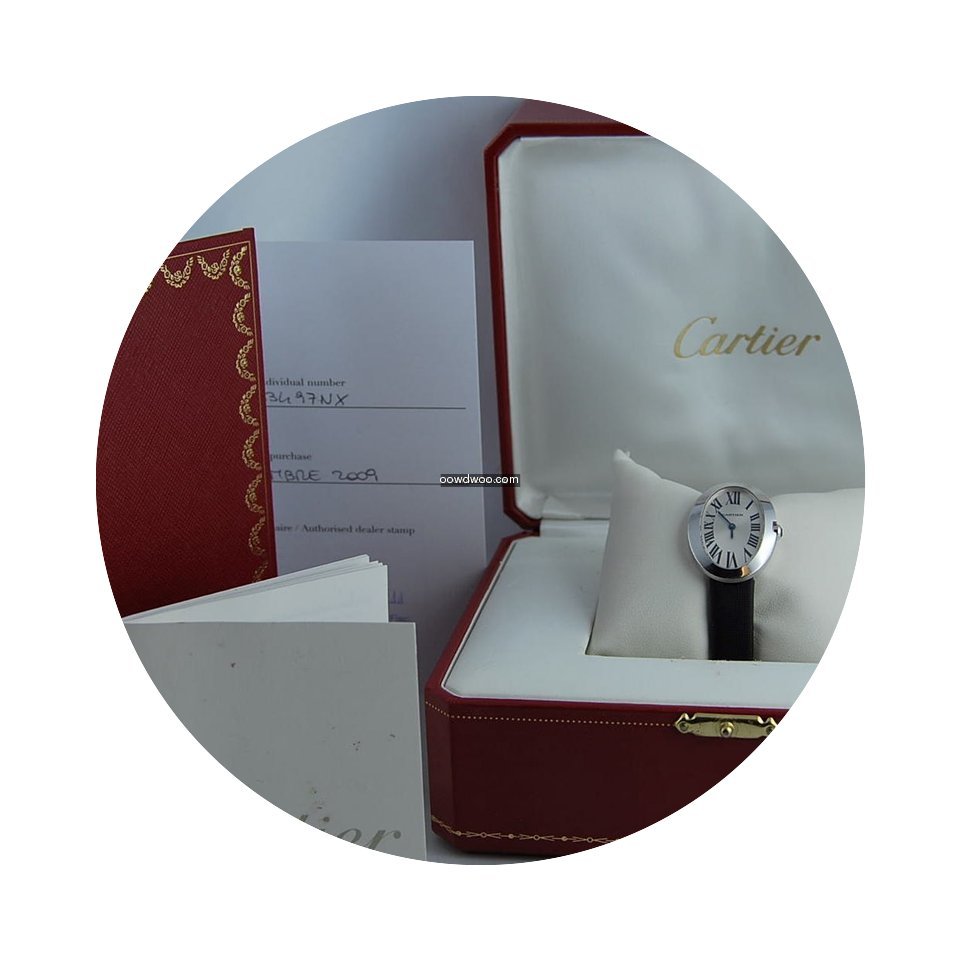 Cartier Baignoire White gold 18...