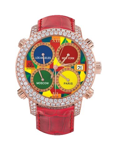 Jacob & Co. Five Time Zone...