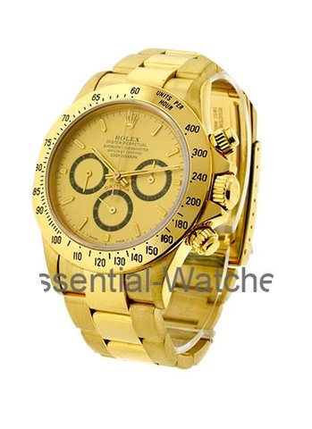 Rolex Used Yellow Gold Daytona on Bracel...