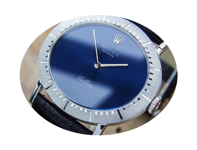 Rolex Cellini 18k Solid White Gold Luxur...