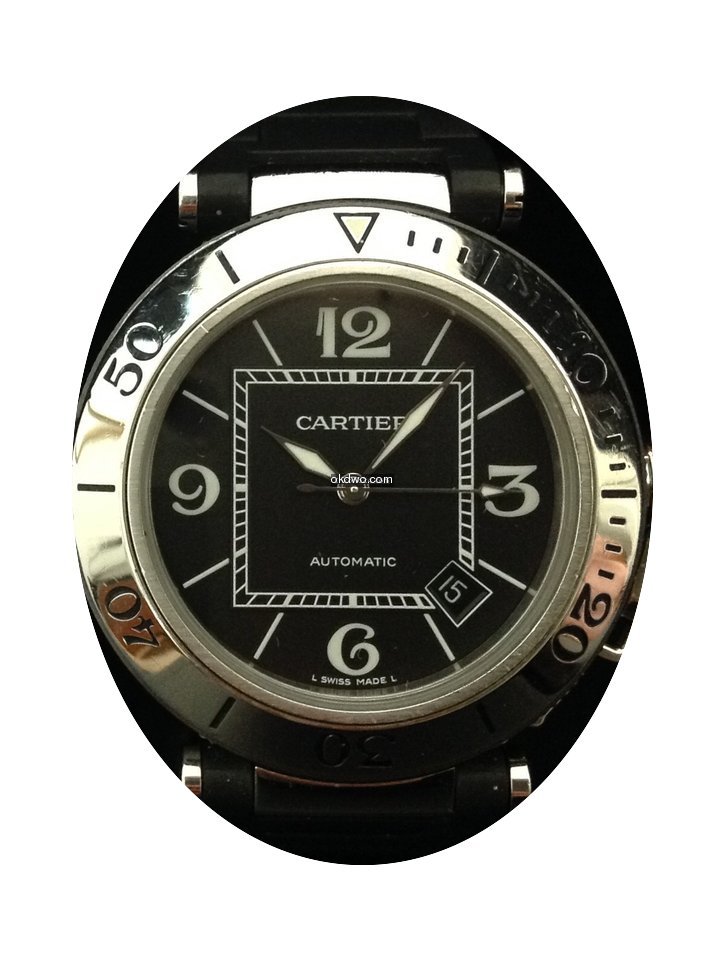 Cartier Pasha Seatimer ad: $3,826 Cartie...