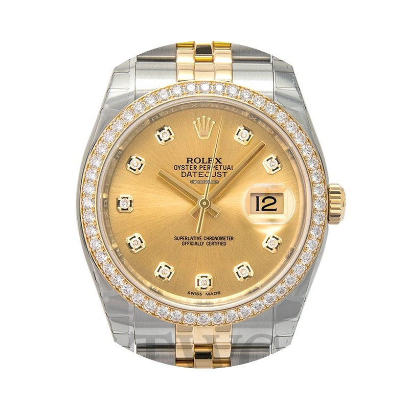 Rolex Datejust 36 Champagne Steel/18k go...