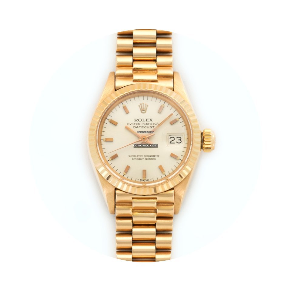 Rolex Datejust Pink Gold Watch Ref. 6917...