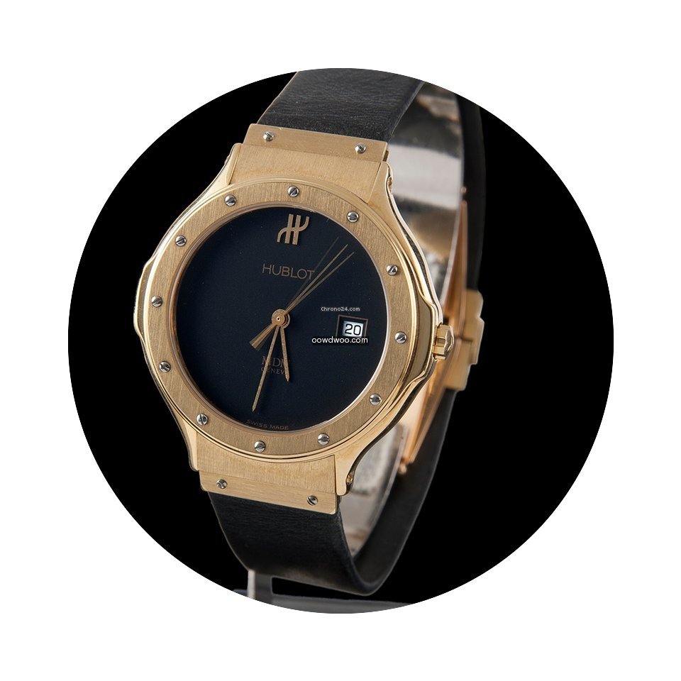 Hublot classic yellow gold medium size...