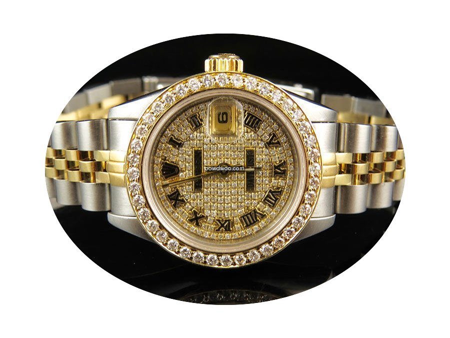 Rolex Ladies 26 MM Rolex 2 Tone Datejust...