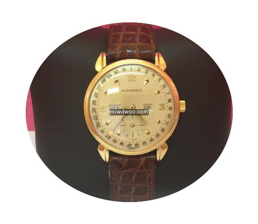 Movado triple calendar...