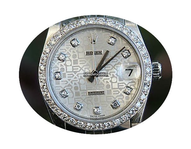 Rolex Midsize Mens Ladies Stainless Stee...
