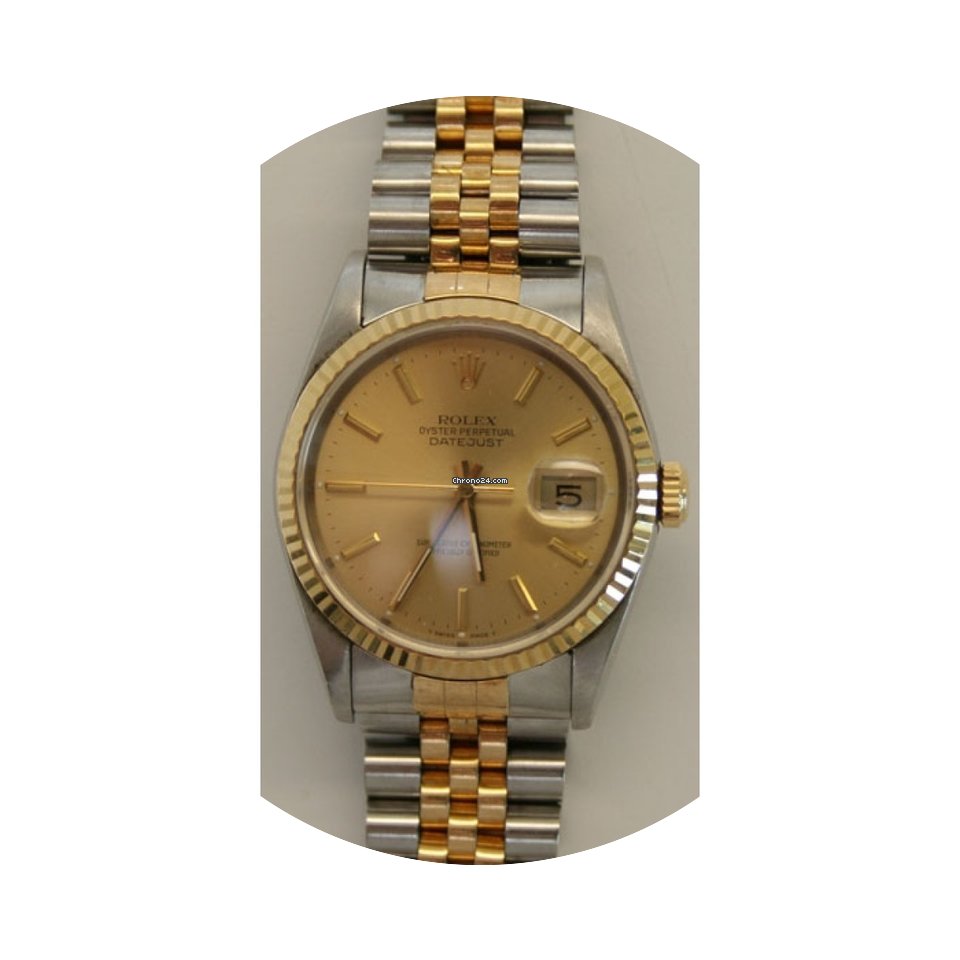 Rolex Datejust 16013 Men's Steel and Gol...