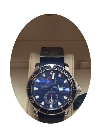 Ulysse Nardin Maxi Marine Diver Blue Sur...
