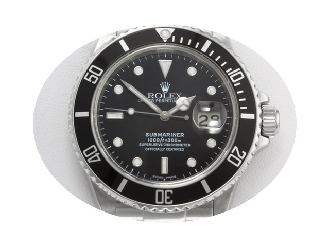 Rolex SUBMARINER DATE 16610 EDELSTAHL AU...