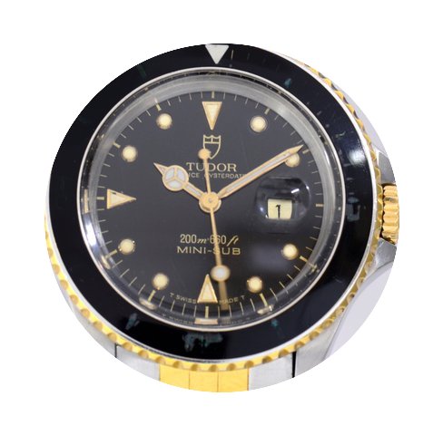 Tudor Mini-Sub Lady Stahl/Gold selten La...