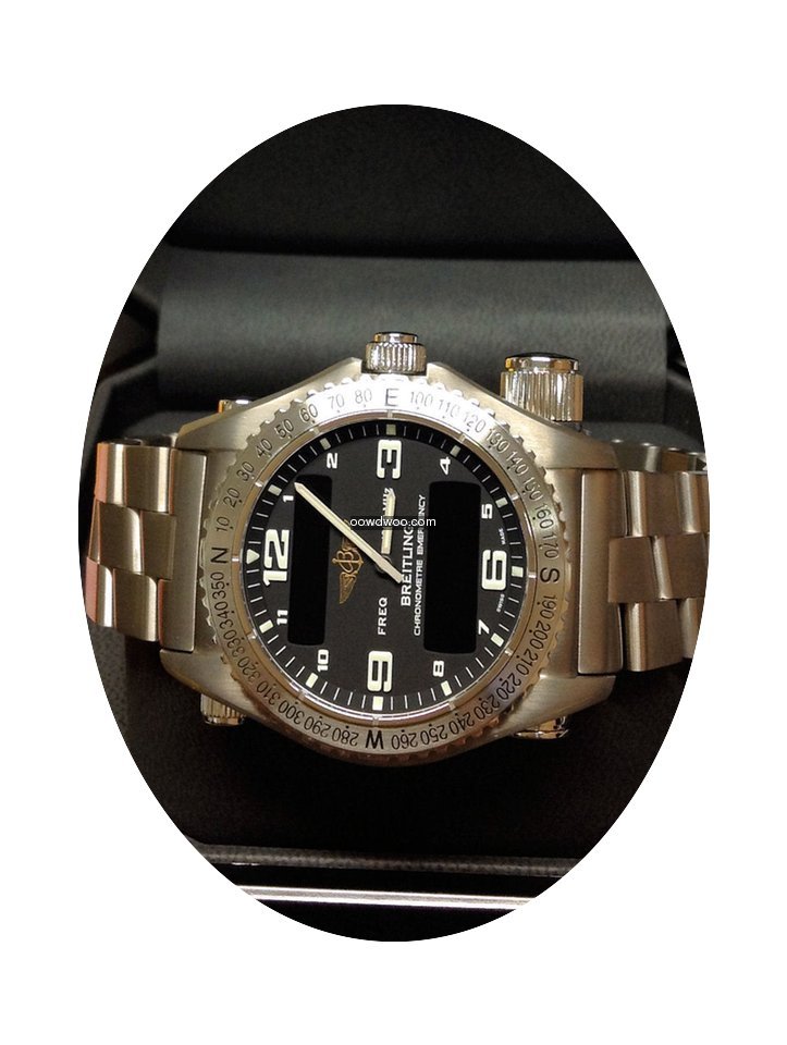 Breitling Emergency E76321 - Serviced By...