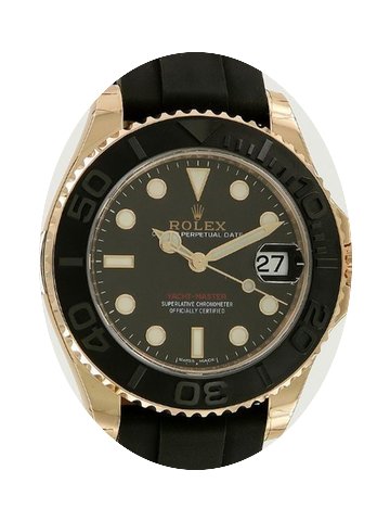 Rolex Yachtmaster 37MM Everose/Rubber...