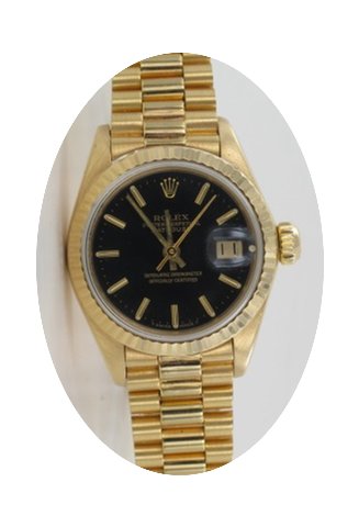 Rolex Lady Datejust Gelbgold...