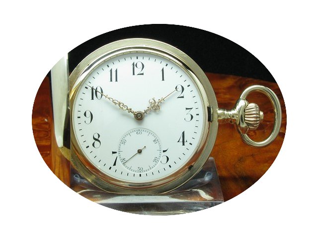 IWC Schaffhausen 14kt 585 Gold Savonette...