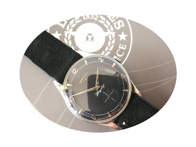 Longines Flagship Manual Vintage Black D...